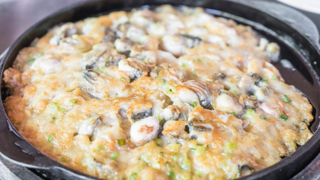 Haemul Pajeon traditional korean food
